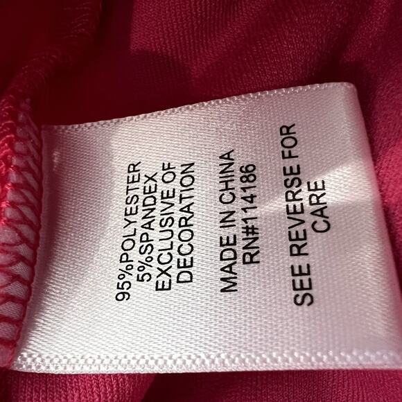 Juicy Couture Vixen Hot Pink Track Suit Tracksuit Set New Size M/L *read - Picture 8 of 11